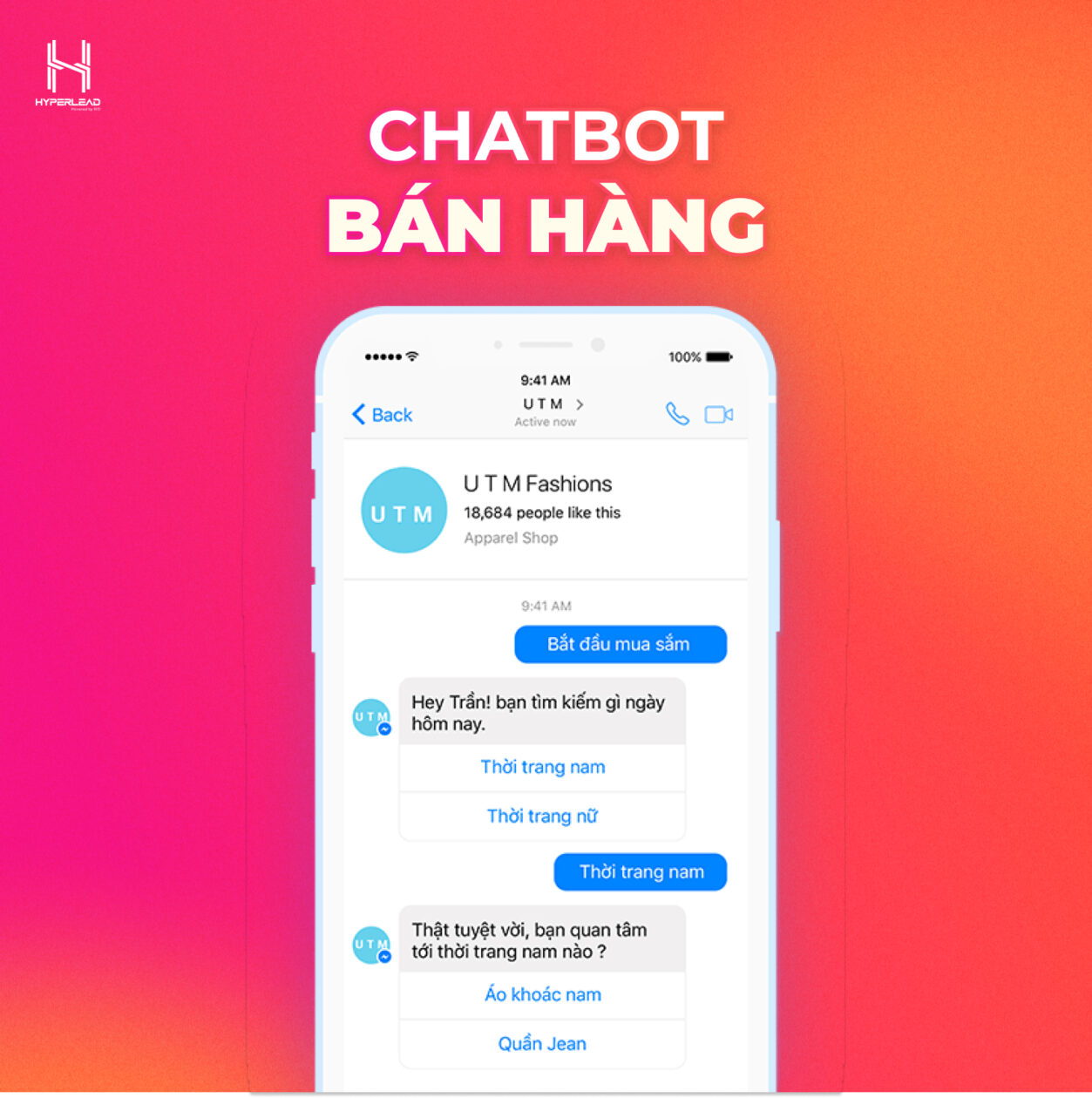 công cụ chatbot | HyperLead
