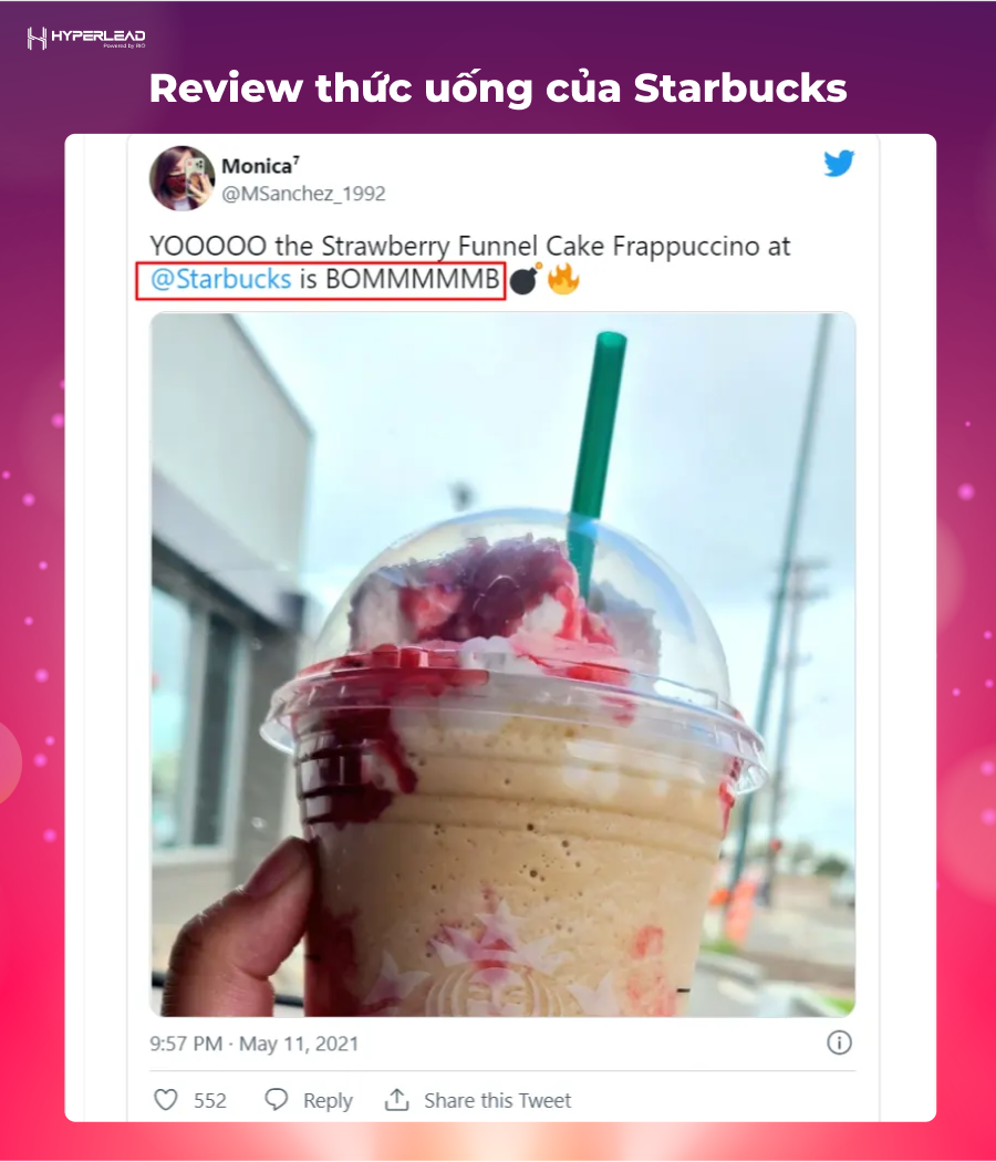 Review thức uống của Starbucks | HyperLead