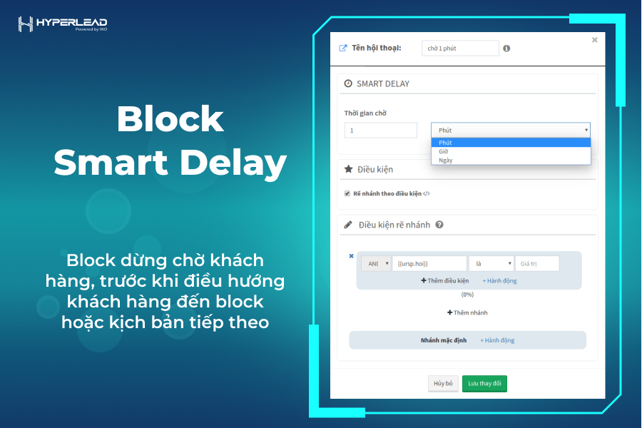 Block smart delay | HyperLead