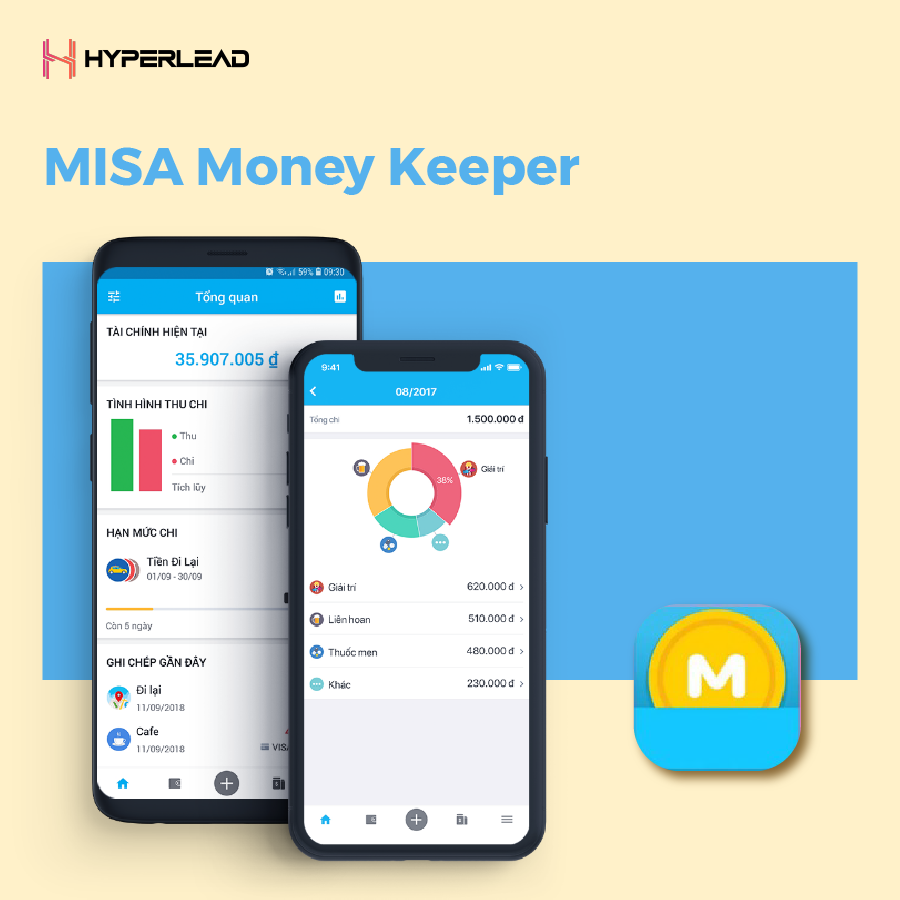 MISA Money Keeper Ứng dụng quản lý chi tiêu tài chính cá nhân 